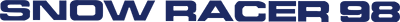 Snow Racer 98 logo for Playstation